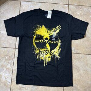 Wu-Tang Clan Forever Spatter Logo T-Shirt LARGE New